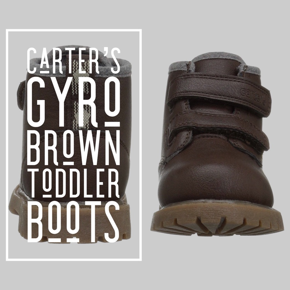 Carter’s Gyor Brown Toddler Boots